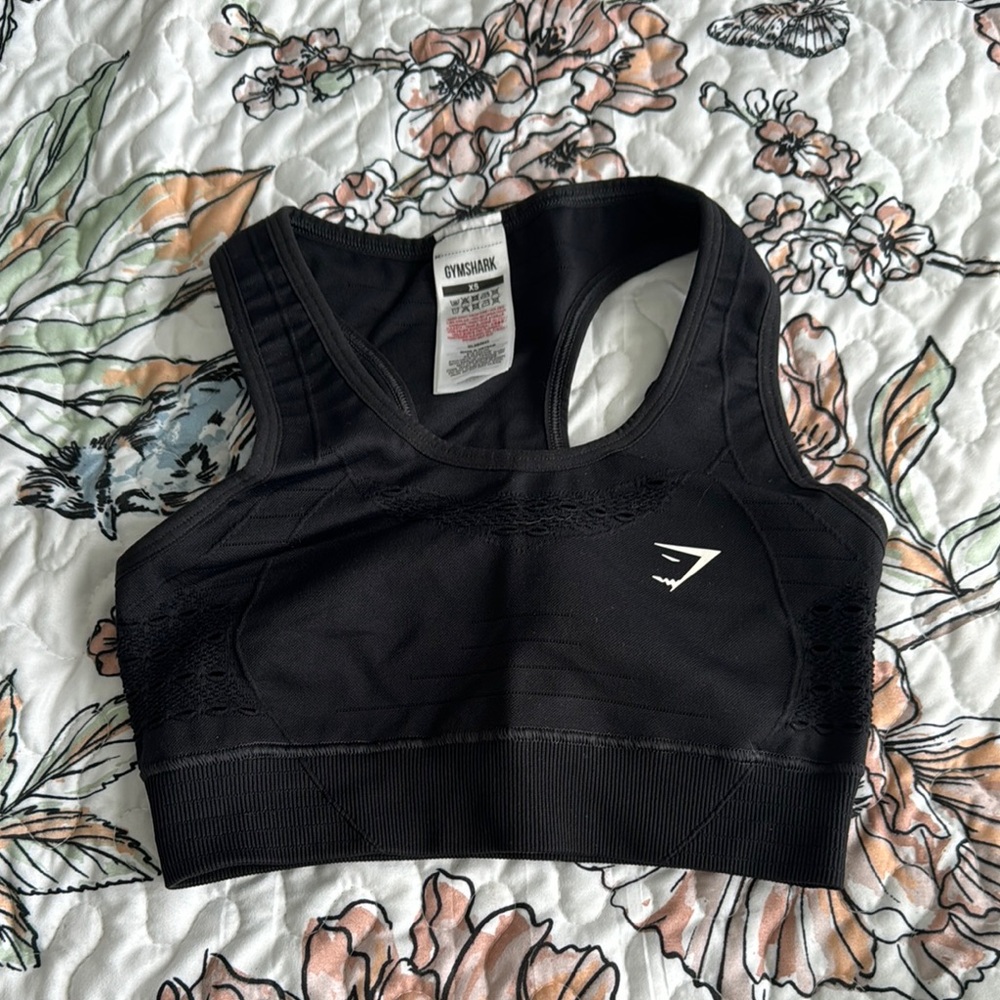 Gymshark Black Women's Sports Bra